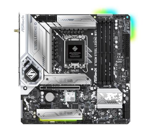 Emolevy ASROCK Intel B760 Express LGA1700 Micro-ATX Muisti DDR5 Muistipaikat 4 1xPCI-Express 4.0..