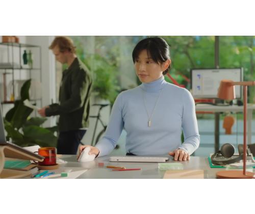 HIIRI USB OPTINEN WRL PYSTYSUORA/VALKOINEN OIKEA 910-006475 LOGITEC