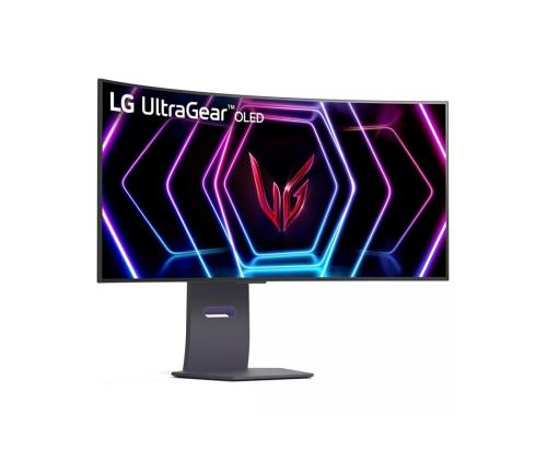 Näyttö LG 39GS95QE-B 39" Gaming/Curved/21 : 9 paneeli OLED 3440x1440 21:9 240Hz Matta 0,03 ms kääntyvä..