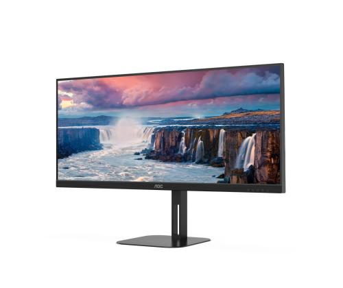 LCD-monitori AOC 34 &amp;quot; 3440 x 1440 pikseliä UltraWide Quad HD Native kuvasuhde 21:9 LCD Flat U34V5C...