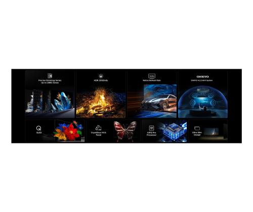 Televisio TCL 115 " 4K Ultra HD 3840 x 2160 pikseliä Flat 16:9 QD-Mini LED 115C7K 4K Ultra HD 3840 x 2160 pikseliä 16:9 QD-Mini LED 115C7K