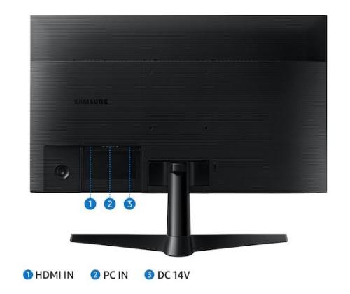 LCD-monitori SAMSUNG 24 &;quot; 1920 x 1080 pikseliä Full HD Native kuvasuhde 16:9 LCD Flat LS24F330EAUXEN