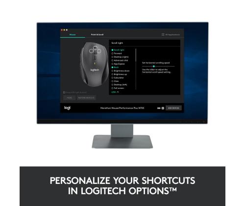 HIIRI USB LASER WRL M705/MUSTA 910-001949 LOGITEC