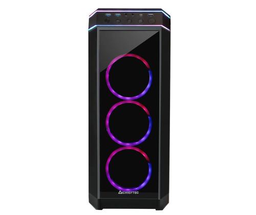 Kotelo CHIEFTEC ATX/micro ATX/Mini-ITX Musta Midi Tower PC GP-02B-UC-OP