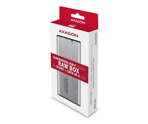SSD ACC KOTELO M.2 NVME/SATA USB-C EEM2-SG2 AXAGON