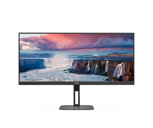 LCD-monitori AOC 34 &amp;quot; 3440 x 1440 pikseliä UltraWide Quad HD Native kuvasuhde 21:9 LCD Flat U34V5C...