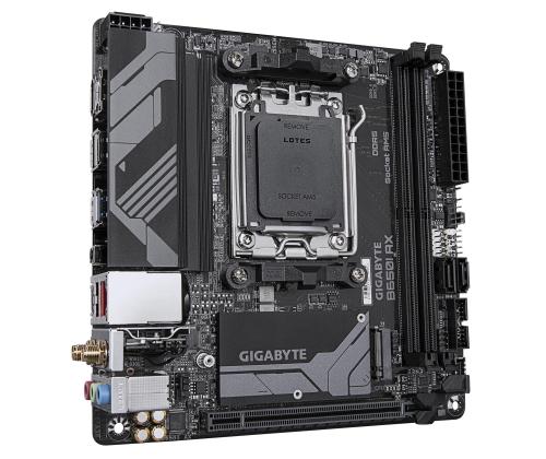 Emolevy GIGABYTE AMD B650 SAM5 Mini-ITX Muisti DDR5 Muistipaikat 2 B650IAX1.1