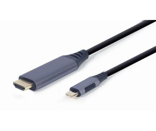 KAAPELI USB-C HDMI 1.8M/CC-USB3C-HDMI-01-6 GEMBIRD