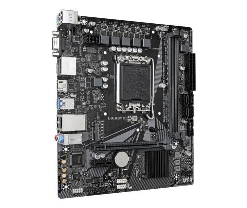 Emolevy GIGABYTE Intel H610 LGA1700 Micro-ATX Muisti DDR4 Muistipaikat 2 1xPCI-Express 3.0 1x...