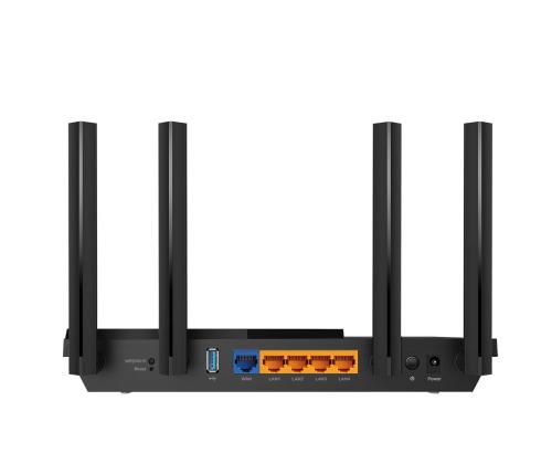 Langaton reititin TP-LINK Langaton reititin 3000 Mbps Wi-Fi 6 USB 3.0 1 WAN 4x10/100/1000M..