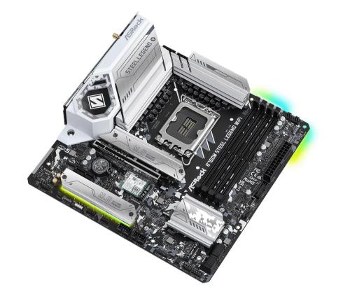 Emolevy ASROCK Intel B760 Express LGA1700 Micro-ATX Muisti DDR5 Muistipaikat 4 1xPCI-Express 4.0..