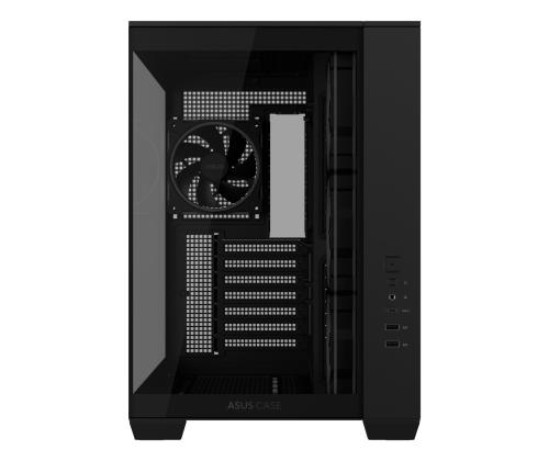 Kotelo ASUS ATX/micro ATX/Mini-ITX musta PC A32PLUSTGARGBBLAC