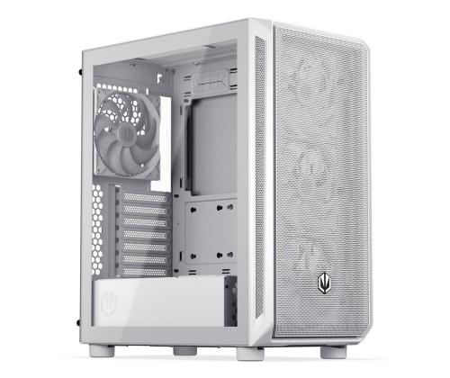 Kotelo ENDORFY ATX/micro ATX/Mini-ITX Valkoinen Midi Tower PC EY2A018