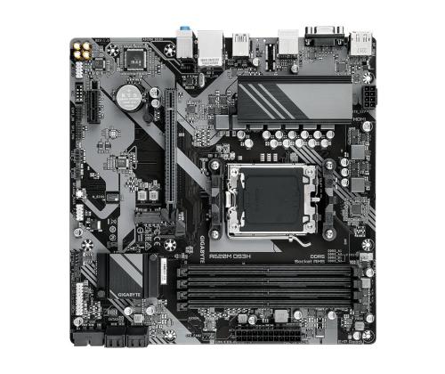 Emolevy GIGABYTE AMD A620 Socket AM5 micro ATX RAM DDR5-SDRAM 4xSlots 1xPCI Express x1 lähtö..
