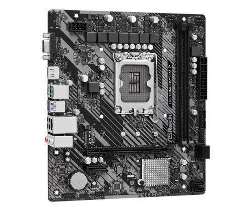 Emolevy ASROCK Intel H610 LGA1700 Micro-ATX Muisti DDR4 Muistipaikat 2 1xPCI-Express 3.0 1x 1xPCI..