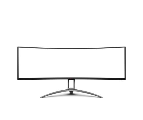 LCD-monitori AOC AG493UCX2 48.8" Gaming/Curved Panel VA 5120x1440 32:9 165Hz Matte 4 ms Kaiuttimet..