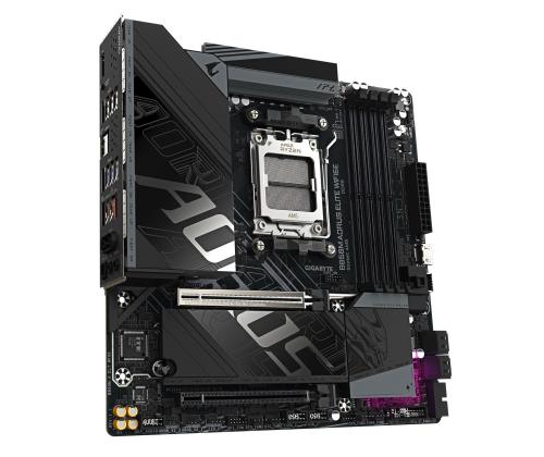 Emolevy GIGABYTE AMD B850 SAM5 Micro-ATX Muisti DDR5 Muistipaikat 4 B850MAELTWF6E1.1 B850MAELTWF6E1.1