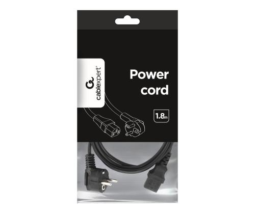 VIRTAJOHTO EU 1M 6A/PC-186-1M GEMBIRD