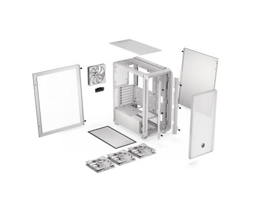 Kotelo ENDORFY ATX/micro ATX/Mini-ITX Valkoinen Midi Tower PC EY2A018