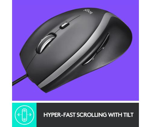 HIIRI USB OPTINEN M500S/MUSTA 910-005784 LOGITEC