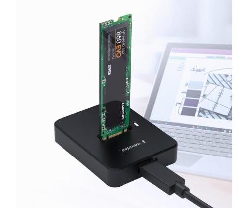 SSD ACC TELAKOINTIASEMA USB-C M.2/DD-U3M2 GEMBIRD GEMBIRD