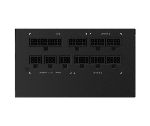 Virtalähde GIGABYTE 850 wattia Tehokkuus 80 PLUS GOLD PFC Active MTBF 100000 tuntia GP-P850GM