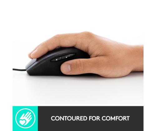 HIIRI USB OPTINEN M500S/MUSTA 910-005784 LOGITEC