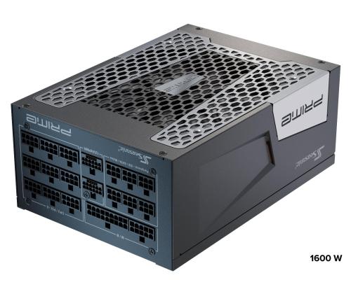 Virtalähde SEASONIC PRIME PX ATX 3.0 1600 wattia Tehokkuus 80 PLUS PLATINIUM MTBF 100000 tuntia...