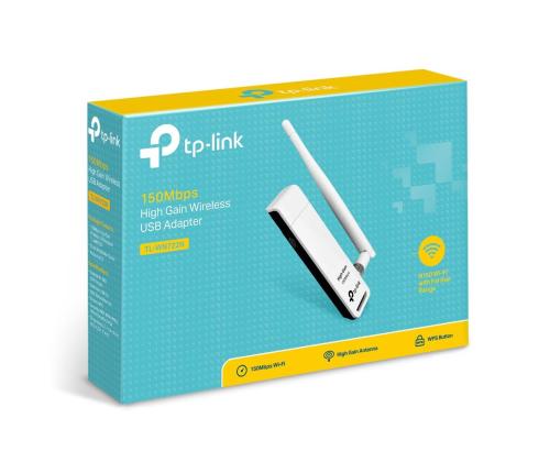 WRL-SOVITIN 150MBPS USB KORKEA/VAHVISTUS TL-WN722N TP-LINK