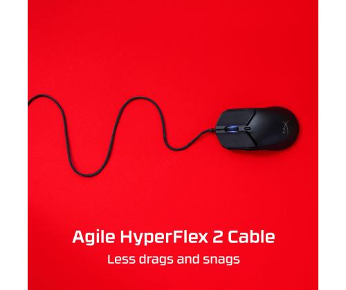 HIIRI USB OPTINEN PULSEFIRE/HASTE 2 MUSTA HYPERX
