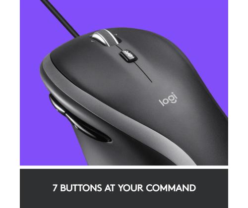 HIIRI USB OPTINEN M500S/MUSTA 910-005784 LOGITEC