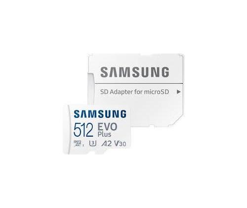 MUISTI MICRO SDXC EVO+ 512GB/V30 W/A MB-MC512SA/EU SAMSUNG