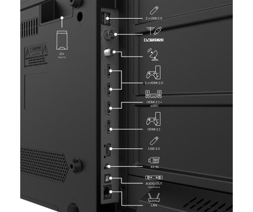 Televisio THOMSON 50 " 4K Ultra HD 3840 x 2160 pikseliä Flat 16:9 LCD 50UG4S14