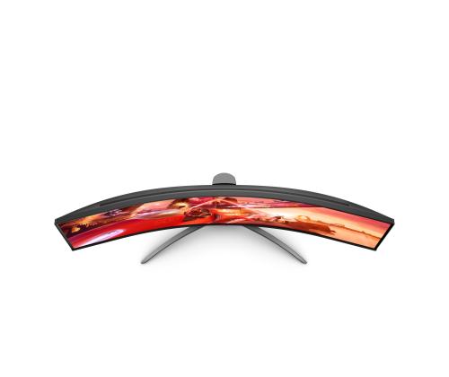 LCD-monitori AOC AG493UCX2 48.8" Gaming/Curved Panel VA 5120x1440 32:9 165Hz Matte 4 ms Kaiuttimet..