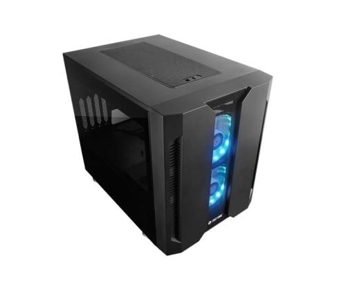 Kotelo CHIEFTEC micro ATX/Mini-ITX musta Cube PC GM-02B-OP