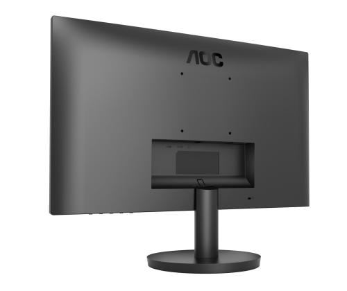 LCD-monitori AOC 24" Paneeli VA 1920x1080 16:9 100 Hz Matta 1 ms Kaiuttimet Kallistus Väri Musta 24B3HMA2