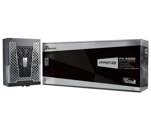 Virtalähde SEASONIC PRIME PX ATX 3.1 2200 wattia Tehokkuus 80 PLUS PLATINIUM MTBF 100000 h..