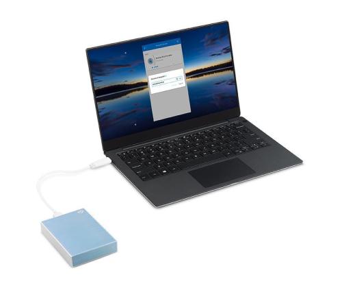 Ulkoinen kiintolevy SEAGATE One Touch STKZ5000402 5TB USB 3.0 Väri Vaaleansininen STKZ5000402 STKZ5000402