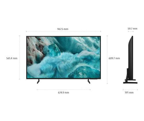 Televisio SAMSUNG 43 &amp;quot; 4K Ultra HD 3840 x 2160 pikseliä Flat 16:9 QLED QE43Q7F4AUXXH