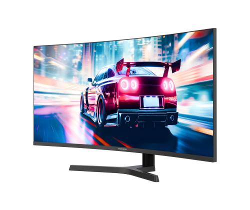 LCD-monitori THOMSON 34 &amp;quot; 3440 x 1440 pikseliä UltraWide Quad HD LCD Curved M34QG7Y14C