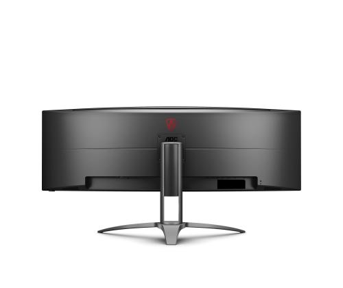 LCD-monitori AOC AG493UCX2 48.8" Gaming/Curved Panel VA 5120x1440 32:9 165Hz Matte 4 ms Kaiuttimet..