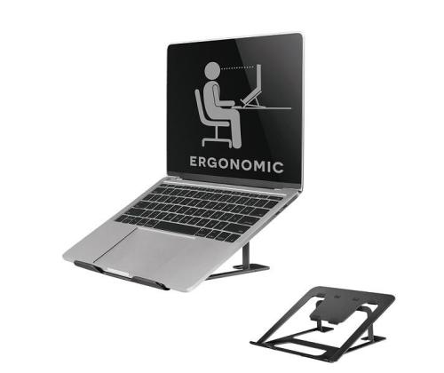 Kannettavan tietokoneen lokero 10-17" NSLS085 musta