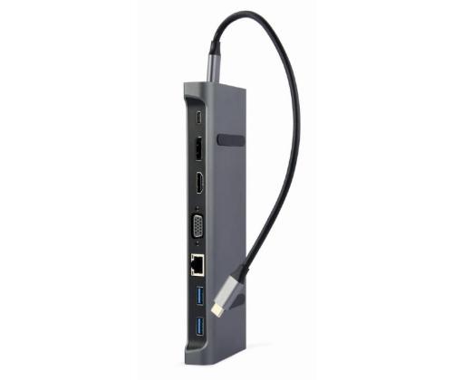 I/O-SOVITIN USB-C HDMI/USB3/9IN1 A-CM-COMBO9-02 GEMBIRD