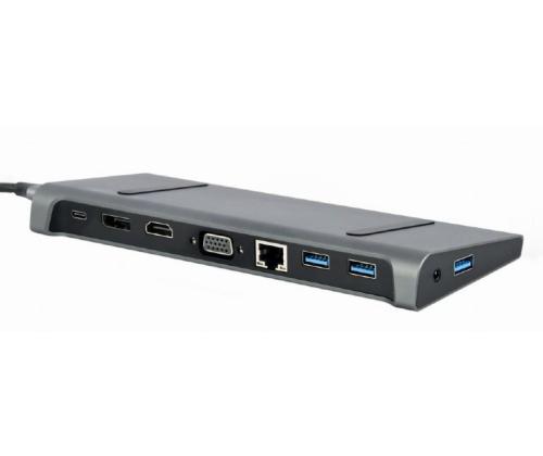 I/O-SOVITIN USB-C HDMI/USB3/9IN1 A-CM-COMBO9-02 GEMBIRD