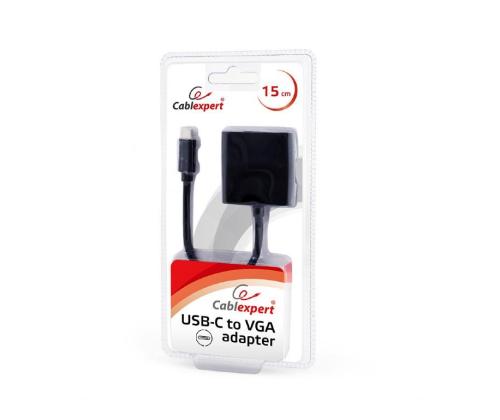 I/O-SOVITIN USB-C:LLE VGA/BLIST/AB-CM-VGAF-01 GEMBIRDIIN