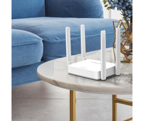 Langaton reititin MERCUSYS 1167 Mbps 1 WAN 2x10/100M Antennien määrä 4 AC10
