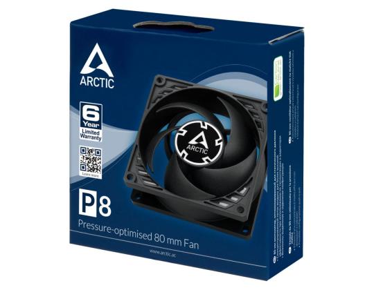 CASE FAN 80MM P8 BLACK/ACFAN00147A ARCTIC