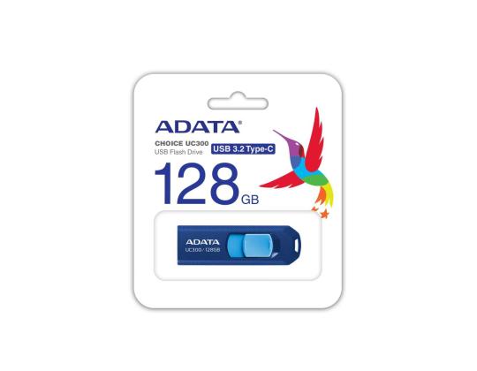 MUISTIASEMA FLASH USB-C 128GB/ACHO-UC300-128G-RNB/BU ADATA