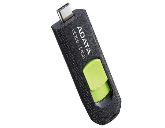 MUISTIASEMA FLASH USB-C 64GB/ACHO-UC300-64G-RBK/GN ADATA