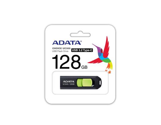 MUISTIASEMA FLASH USB-C 128GB/ACHO-UC300-128G-RBK/GN ADATA